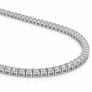 Diamond Tennis Necklace – Image 3