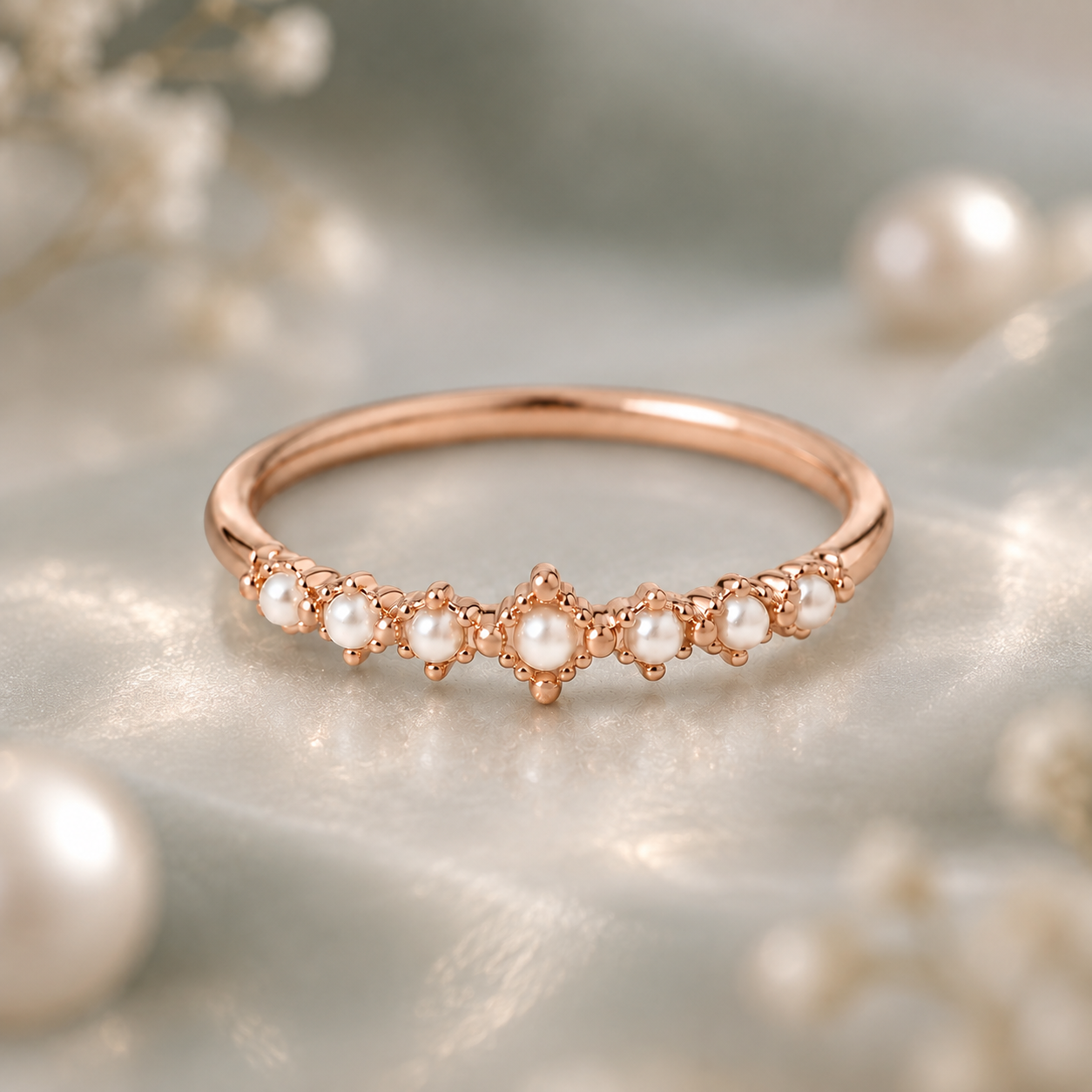 Dorra Baby Pearl Ring - Image 1