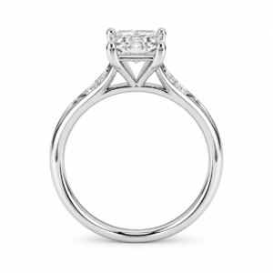 Princess Natural Diamond Engagement Ring - Image 3