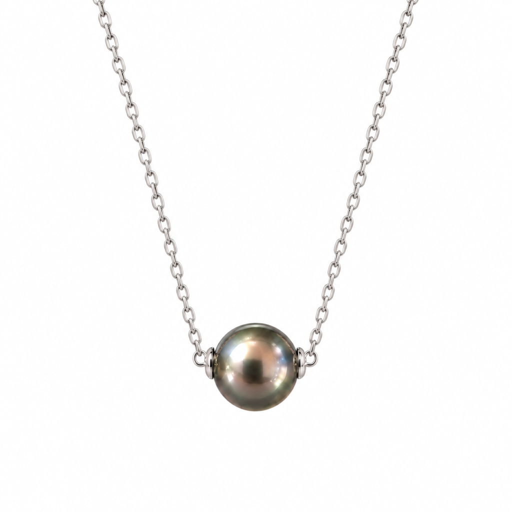Motu Peacock Tahitian Pearl Necklace