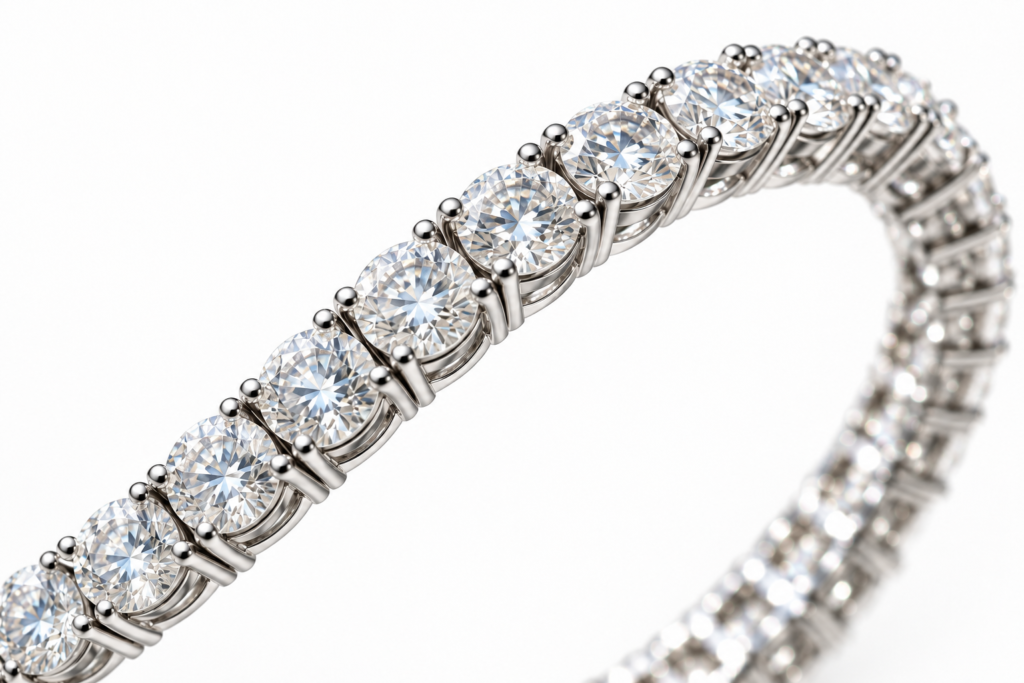 Collier tennis en diamants